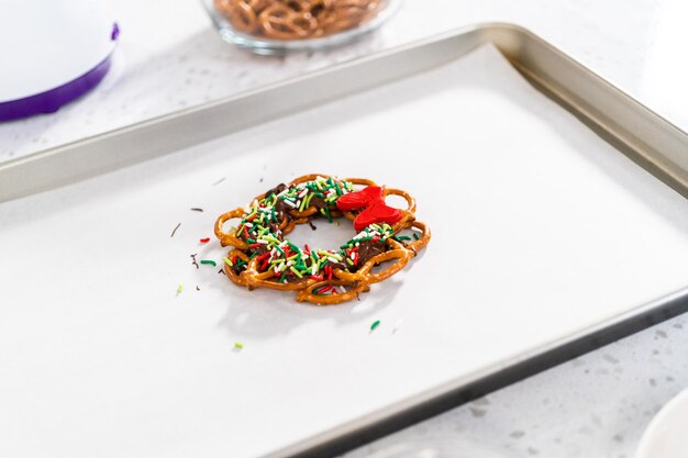 Talented chef plating a dish